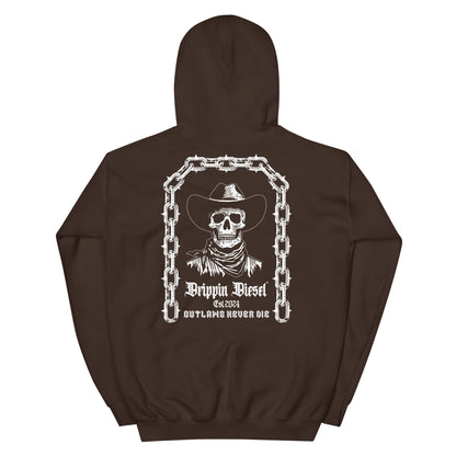 Outlaws never die Hoodie