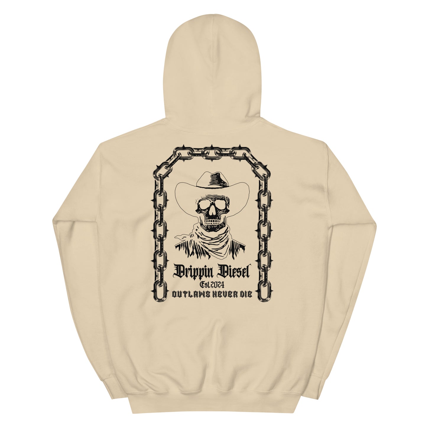 Outlaws never die Hoodie